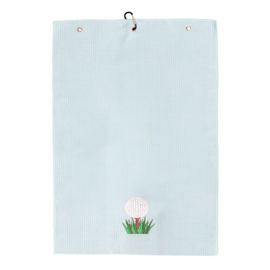 Tee Time Golf Towels White